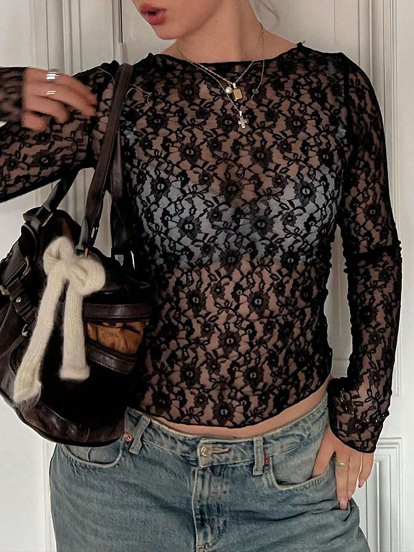 Floral Lace Longsleeve