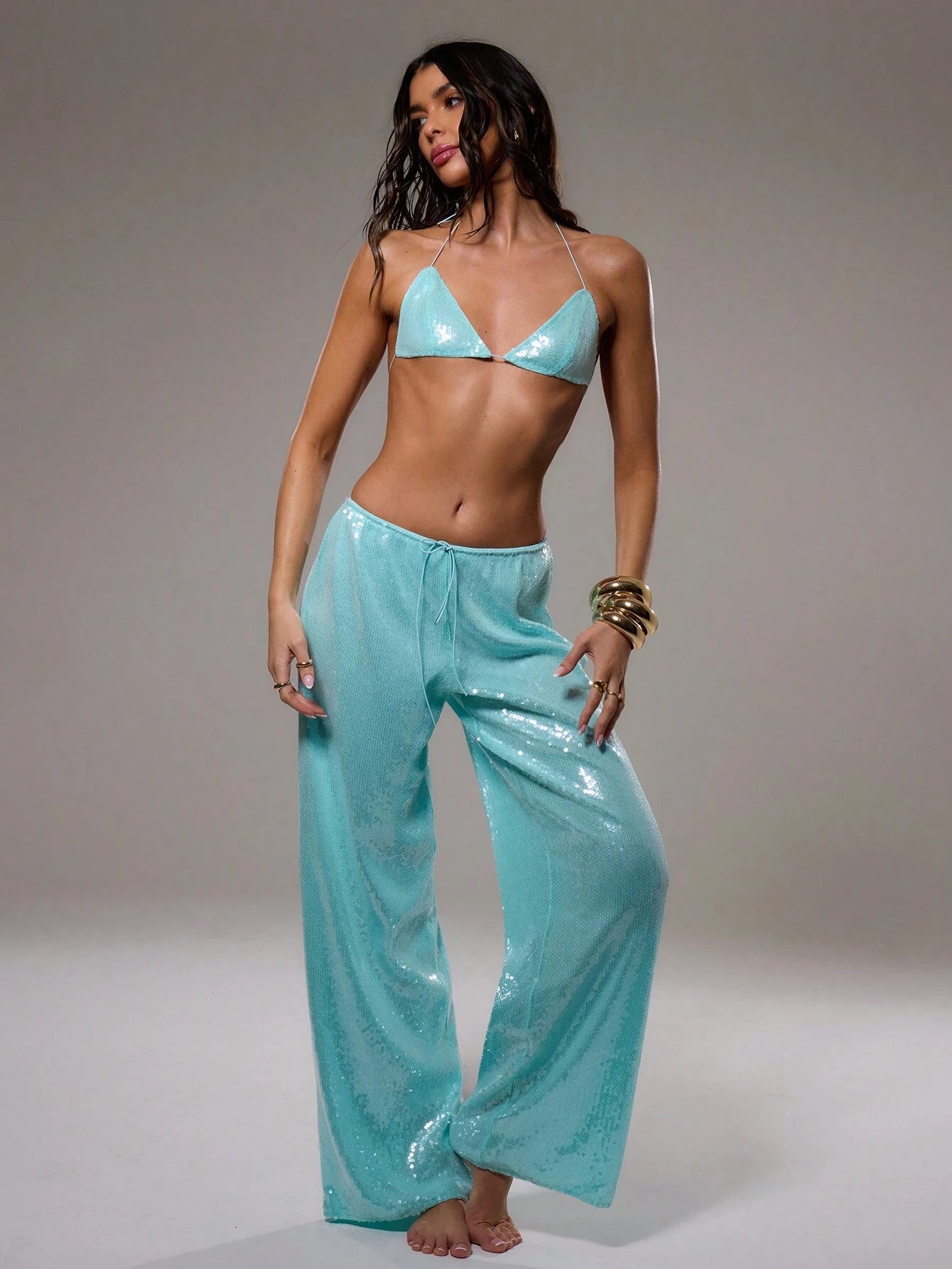 Rowena Sequin Trousers