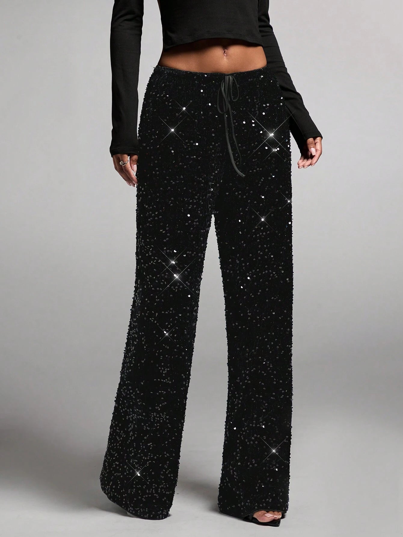 Lana Sequin Sweatpants