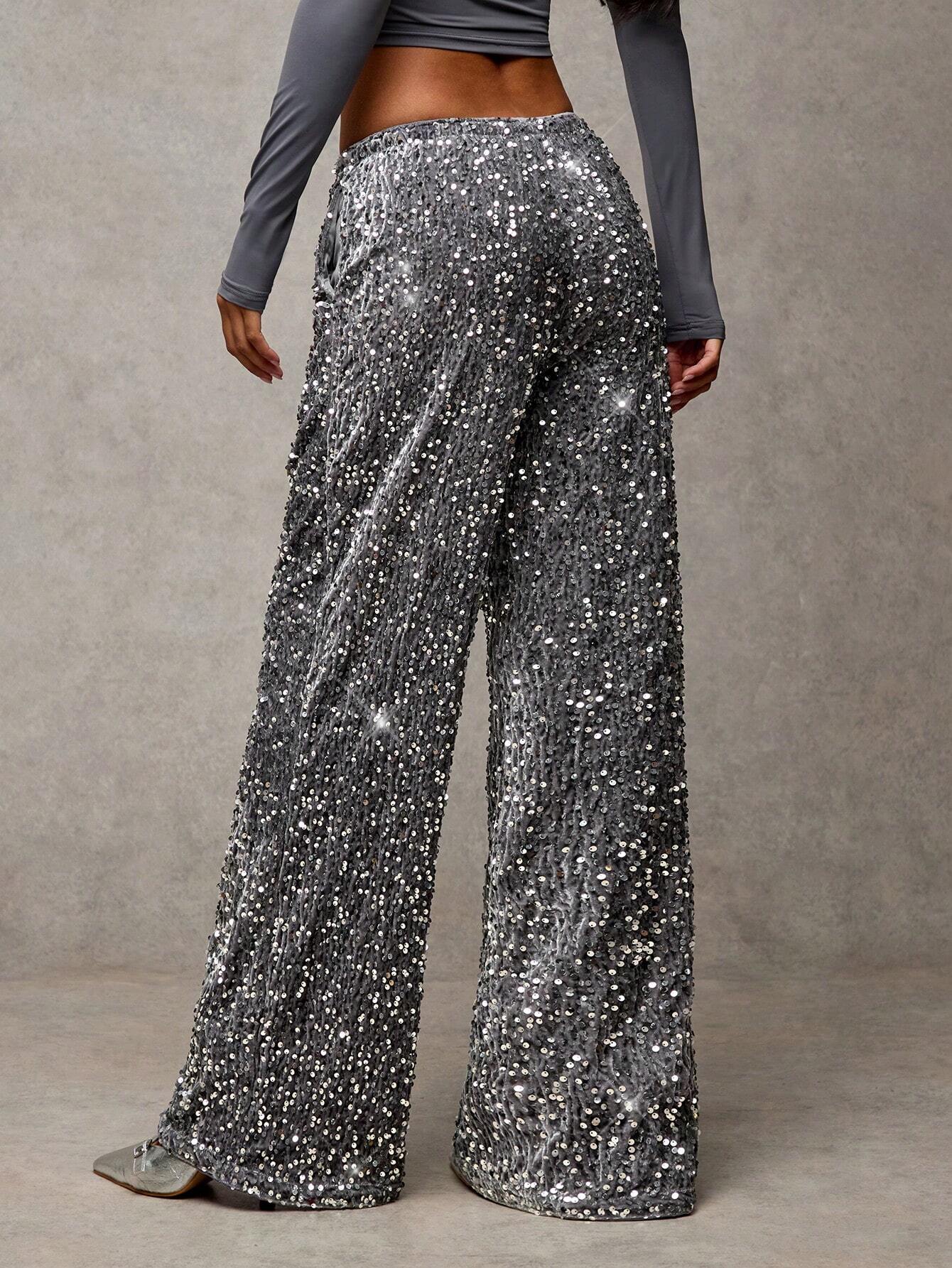 Lana Sequin Sweatpants