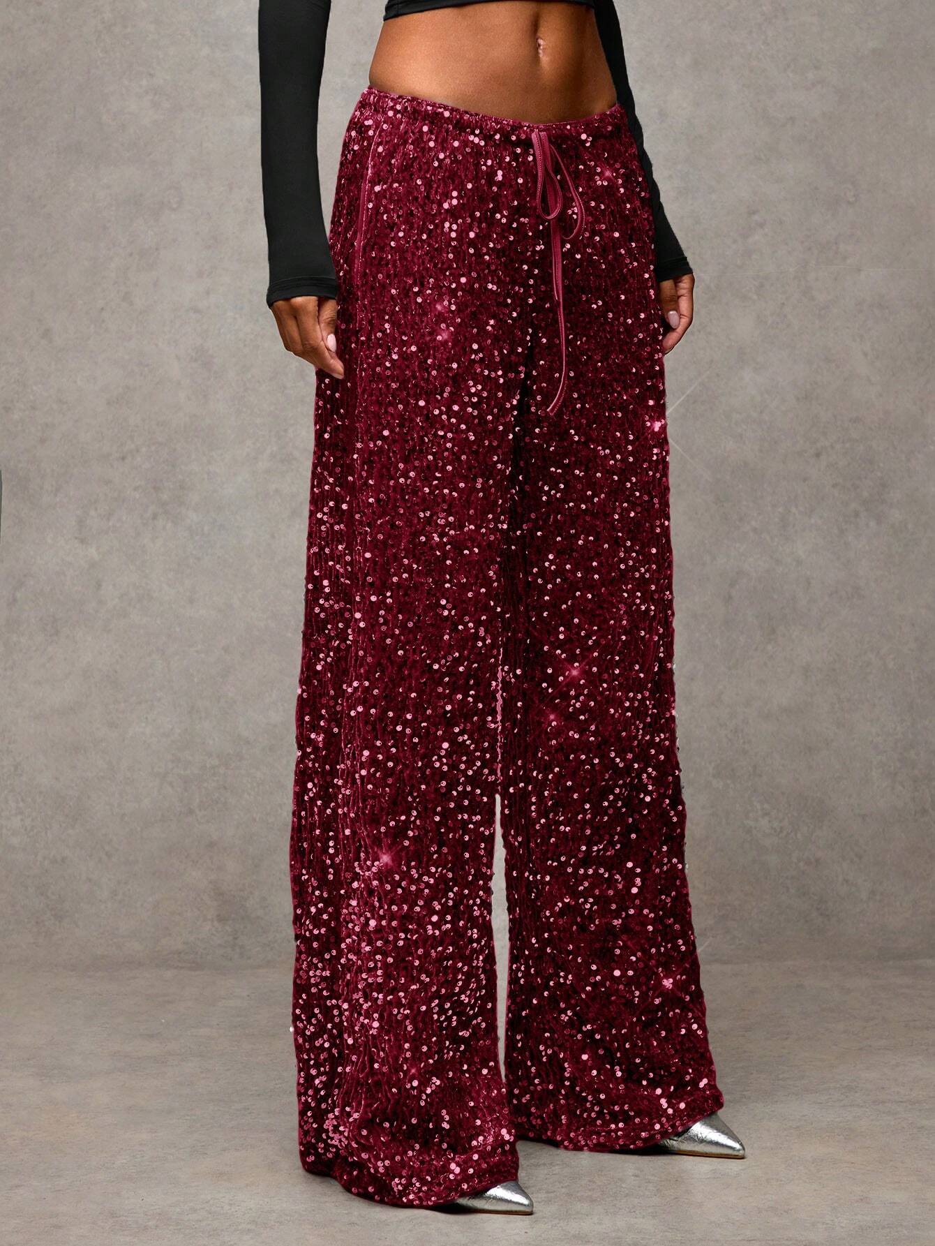 Lana Sequin Sweatpants