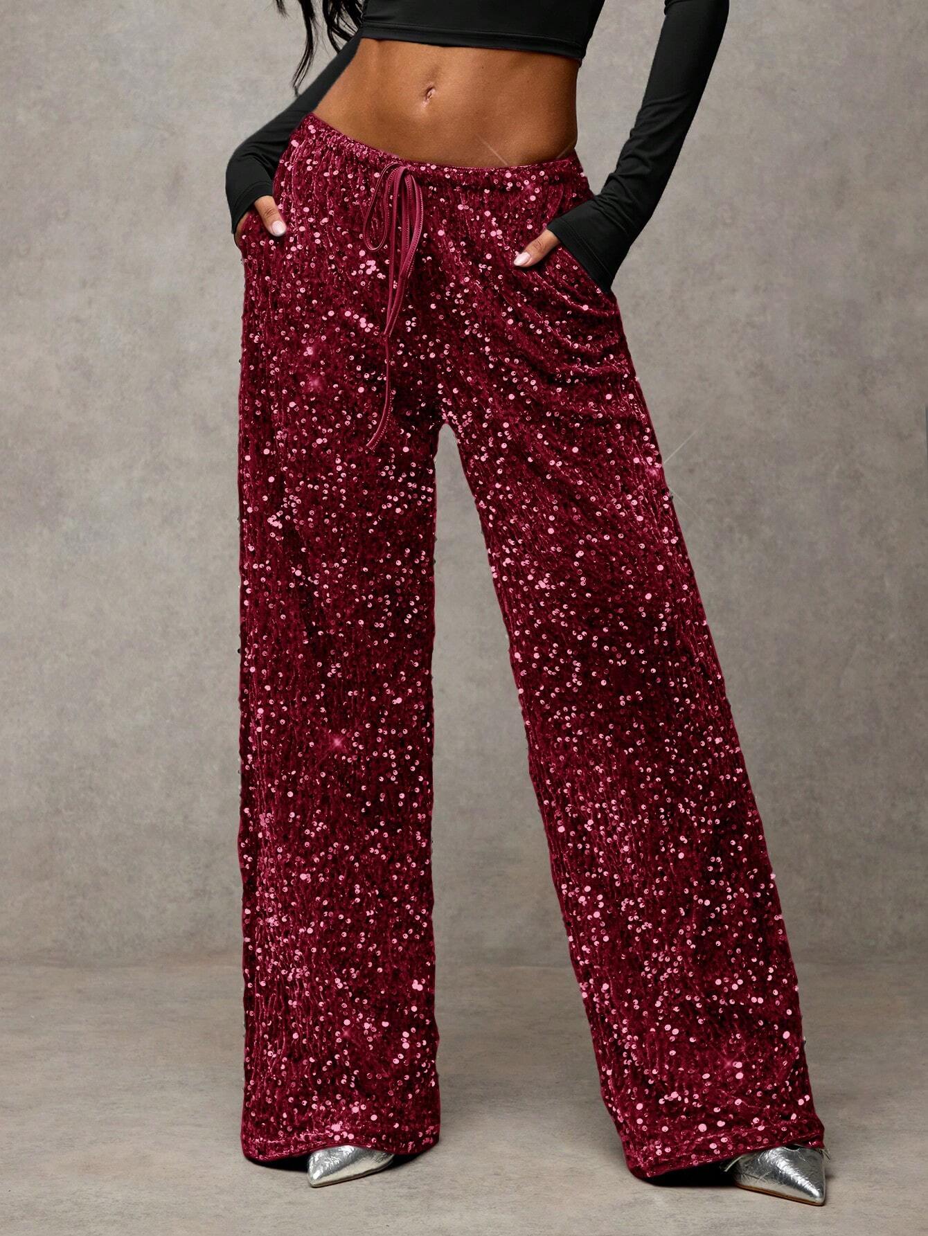 Lana Sequin Sweatpants