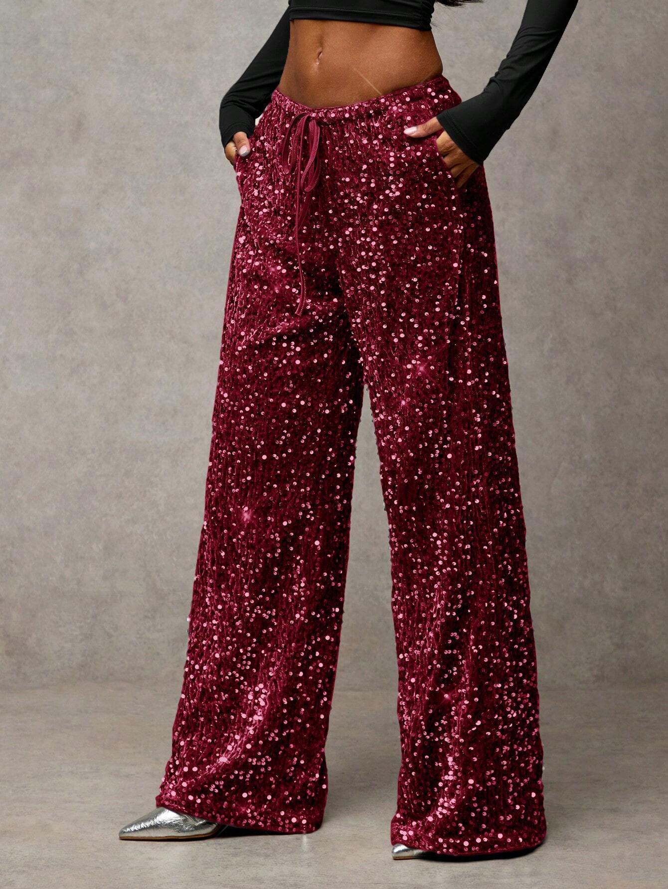 Lana Sequin Sweatpants