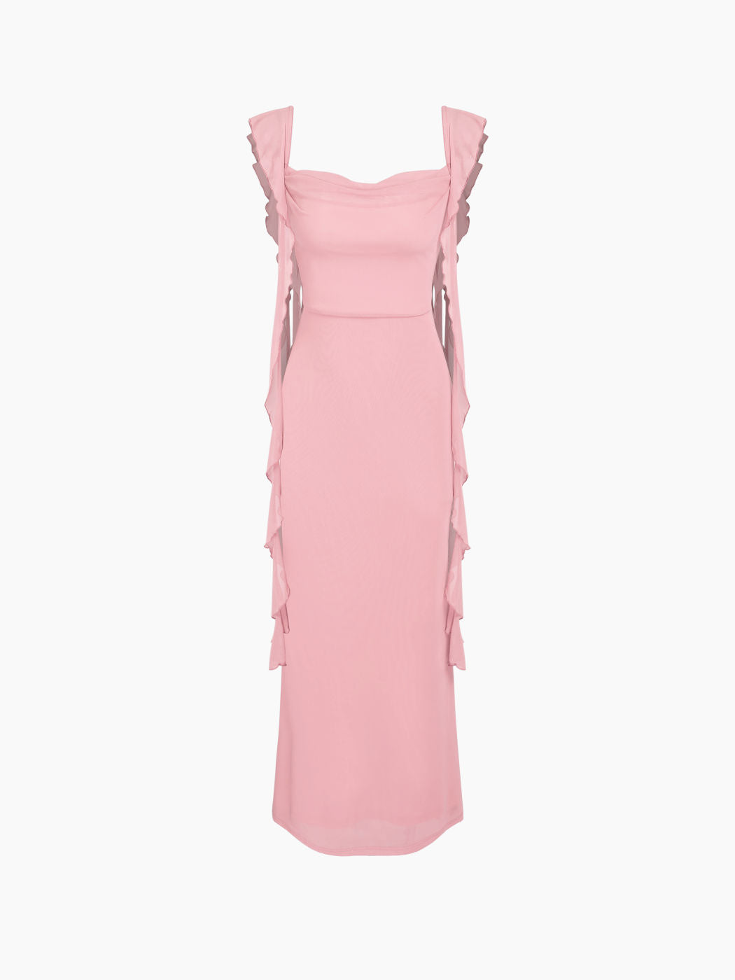 Natalia Ruffle Maxi Dress