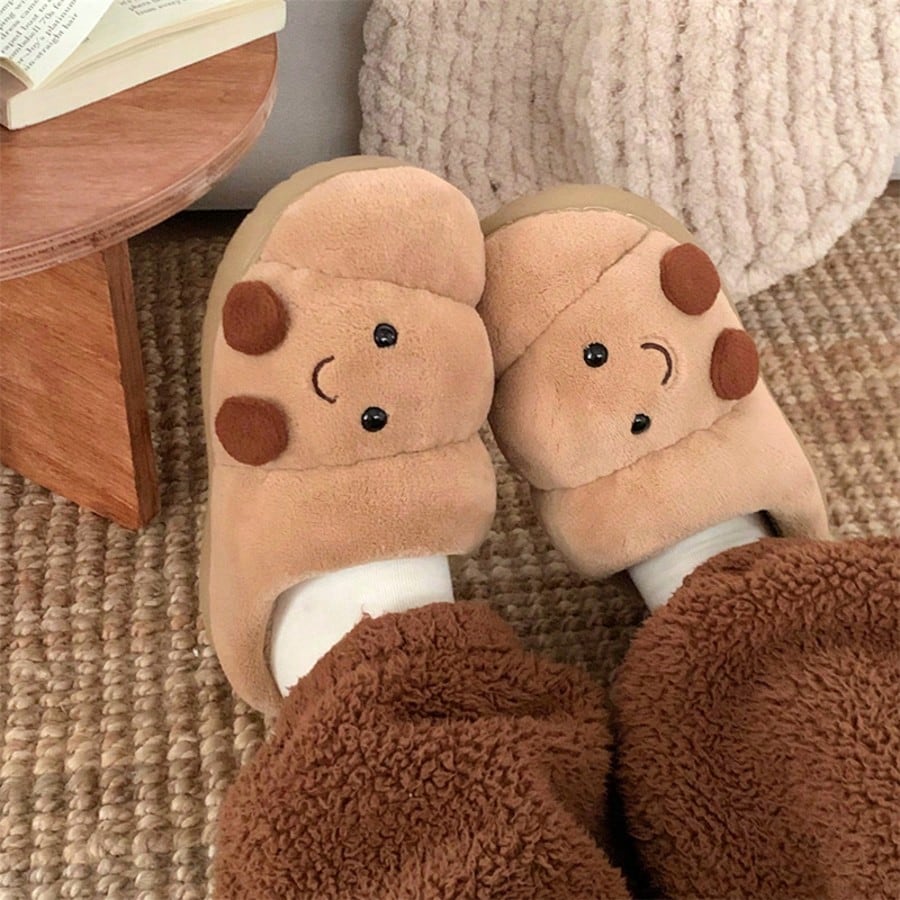 Cozy Croissant Slippers