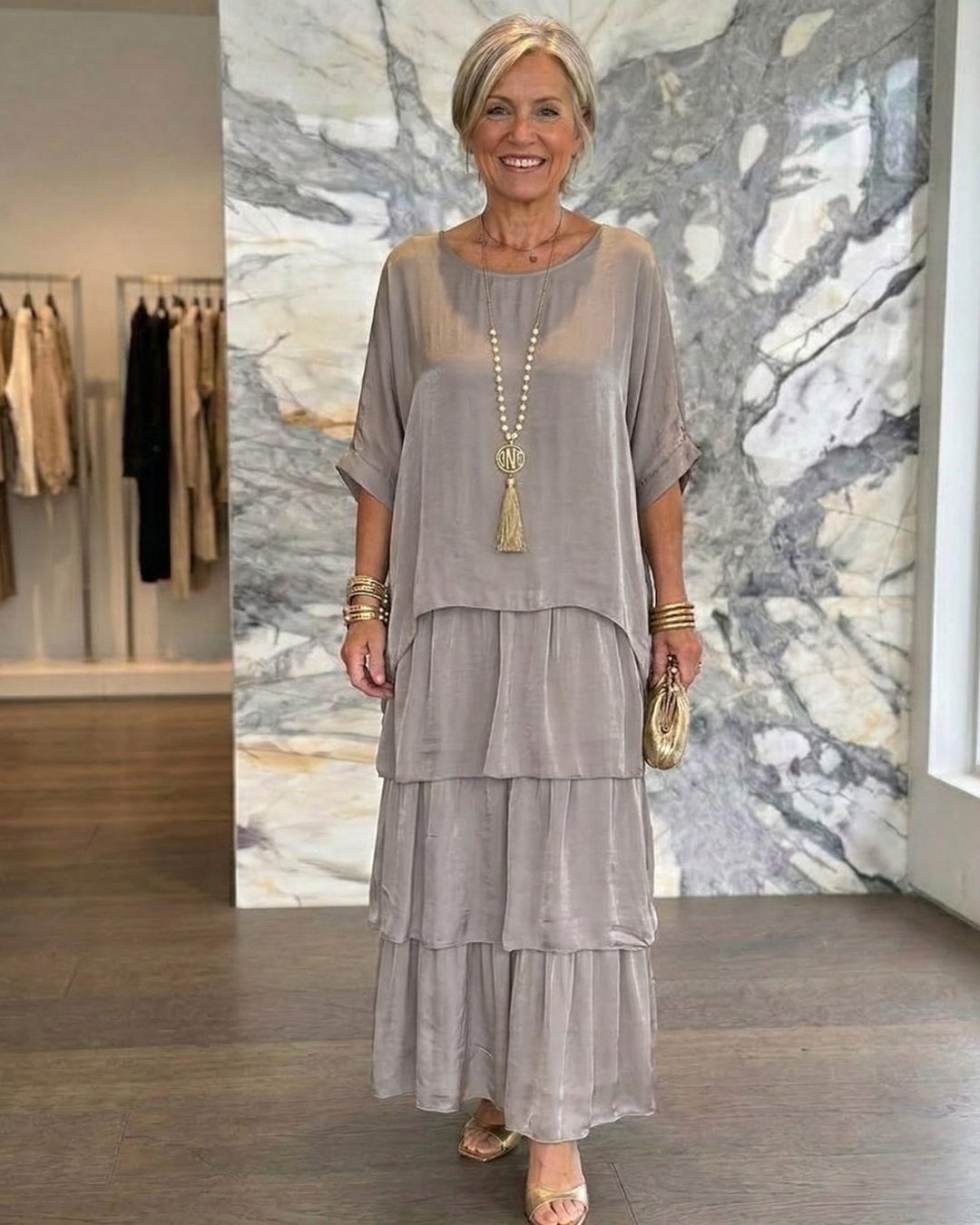 Shana Elegant Maxi Dress