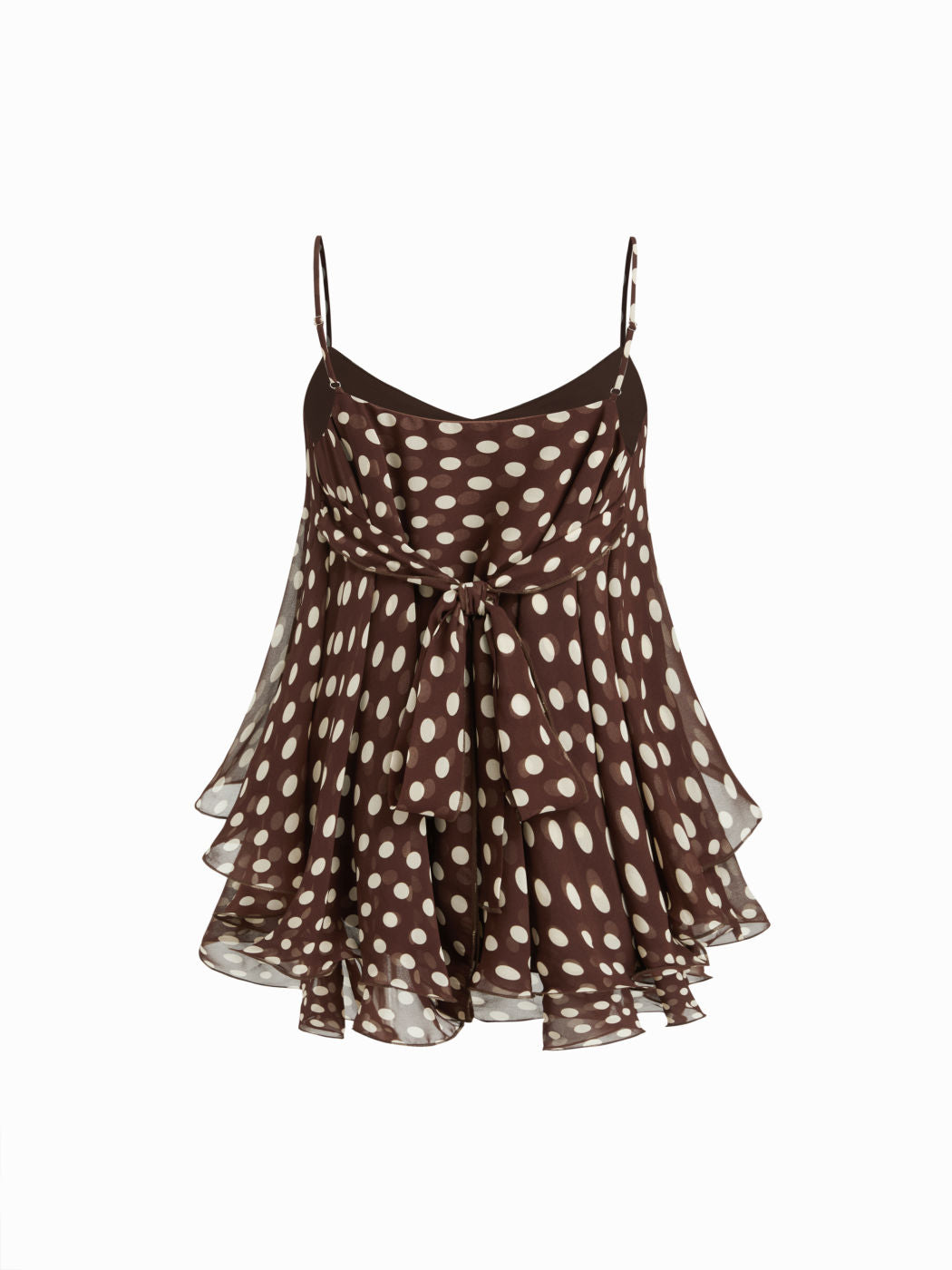 Kimi Ruffle Mesh Top