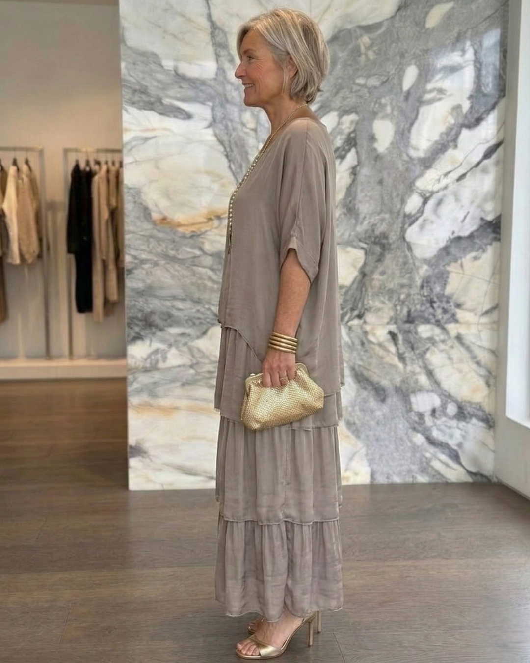 Shana Elegant Maxi Dress