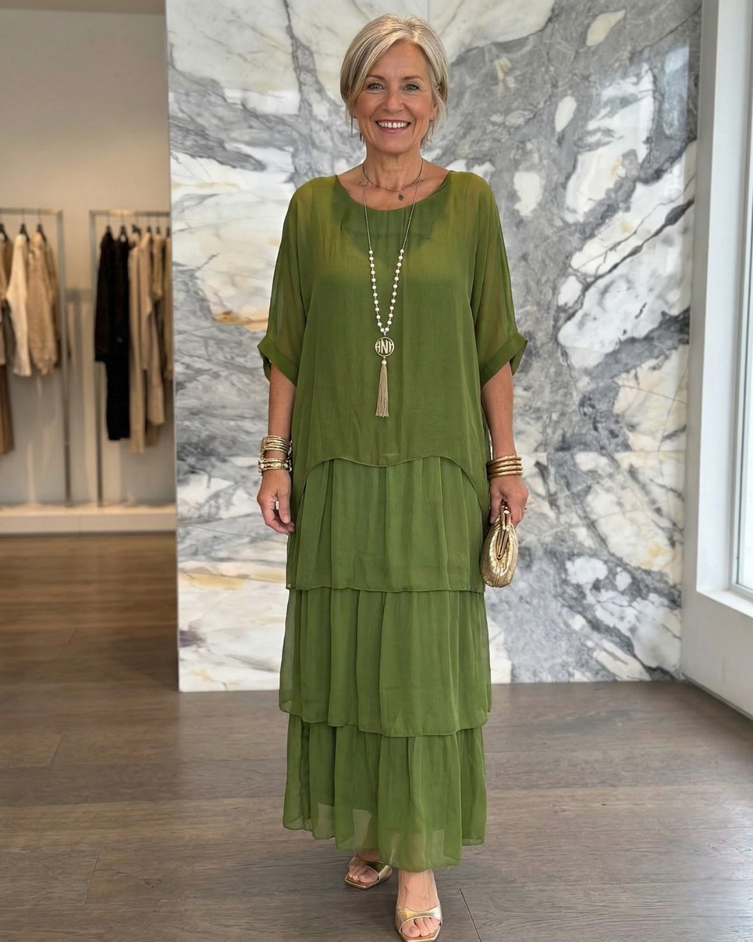 Shana Elegant Maxi Dress