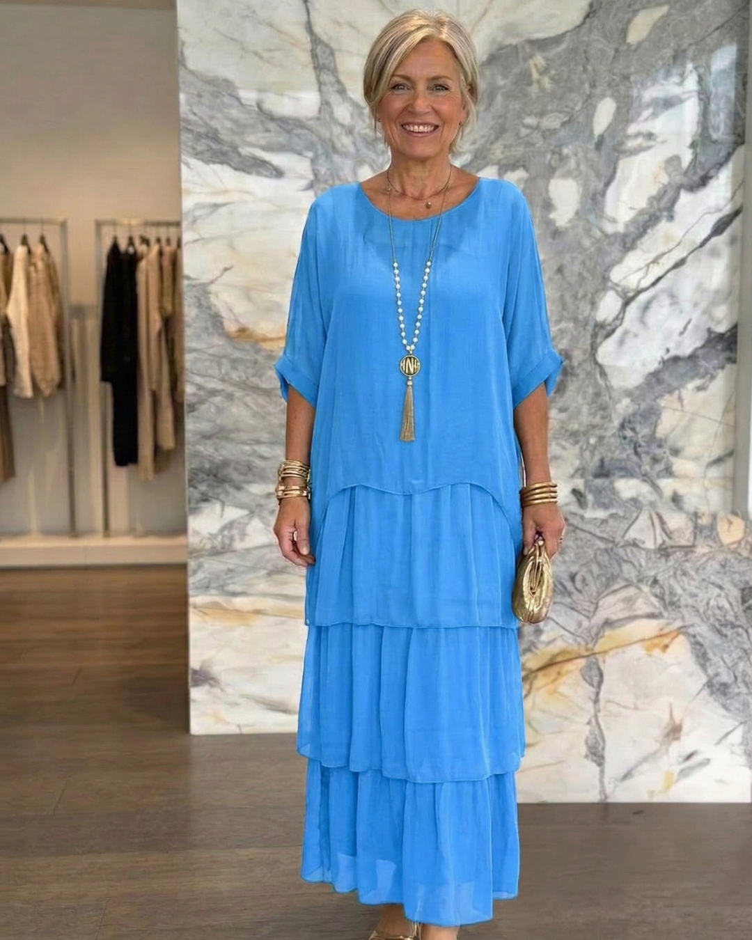 Shana Elegant Maxi Dress