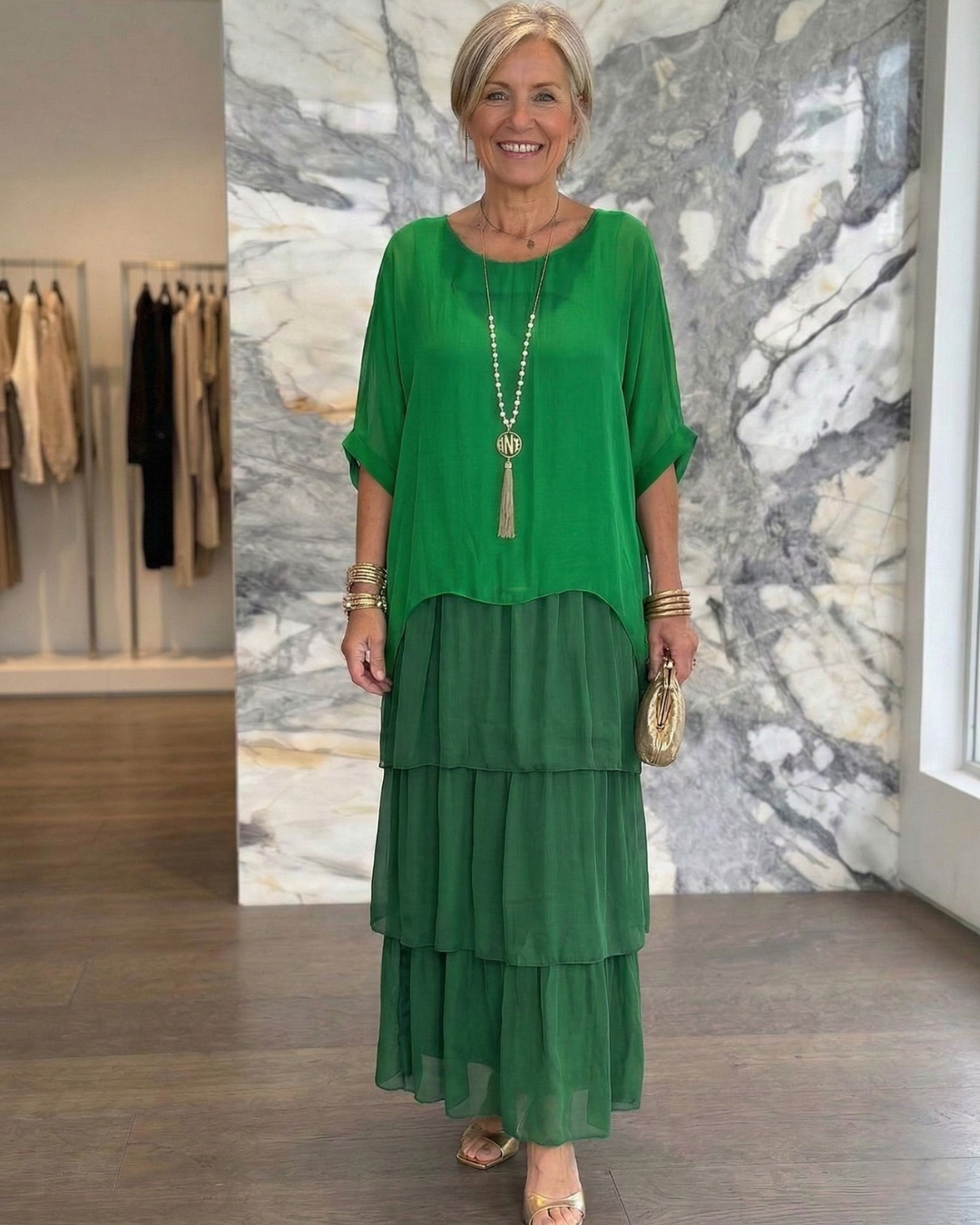 Shana Elegant Maxi Dress