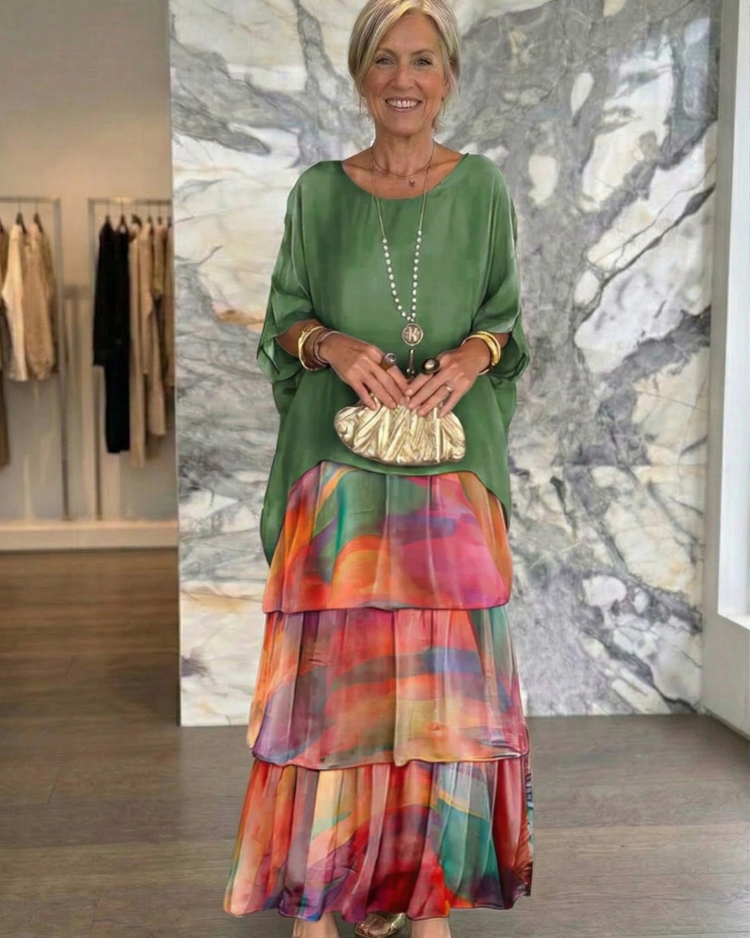 Shana Elegant Maxi Dress