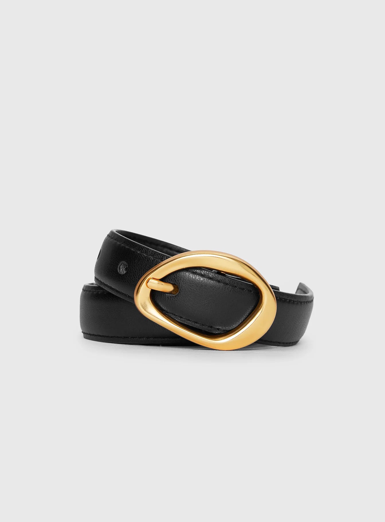 Sina Gold Buckle Belt