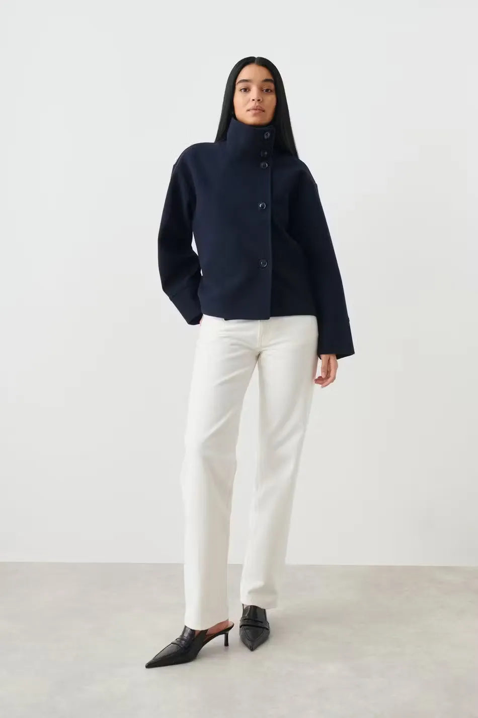 Leah Luxe Short Trench