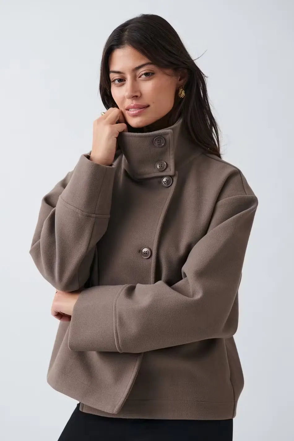 Leah Luxe Short Trench