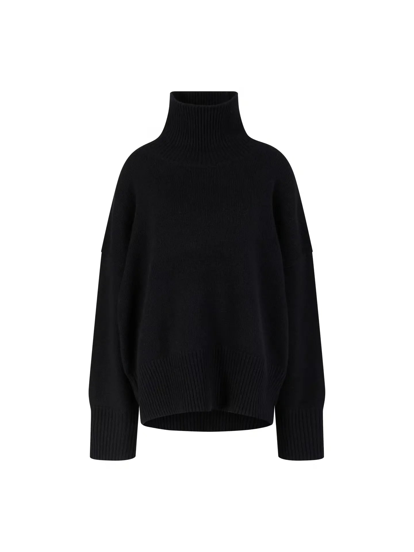 Lisa High Collar Knit Pullover
