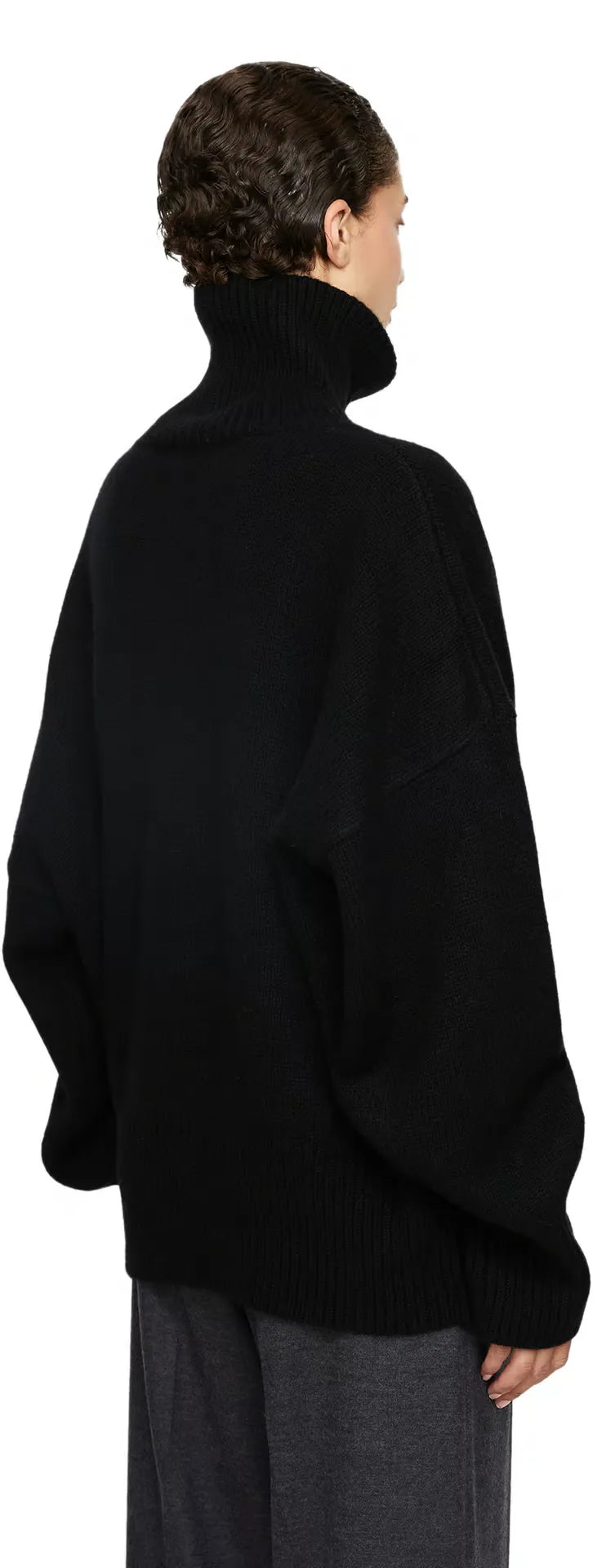 Lisa High Collar Knit Pullover