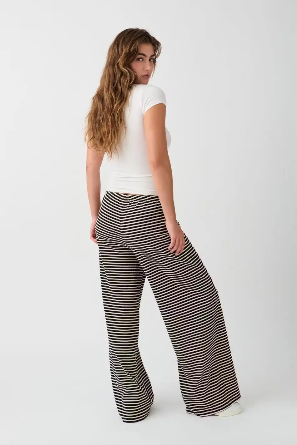Hannah Striped Soft Pants