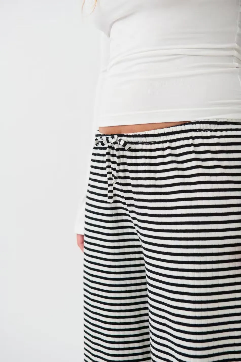 Hannah Striped Soft Pants