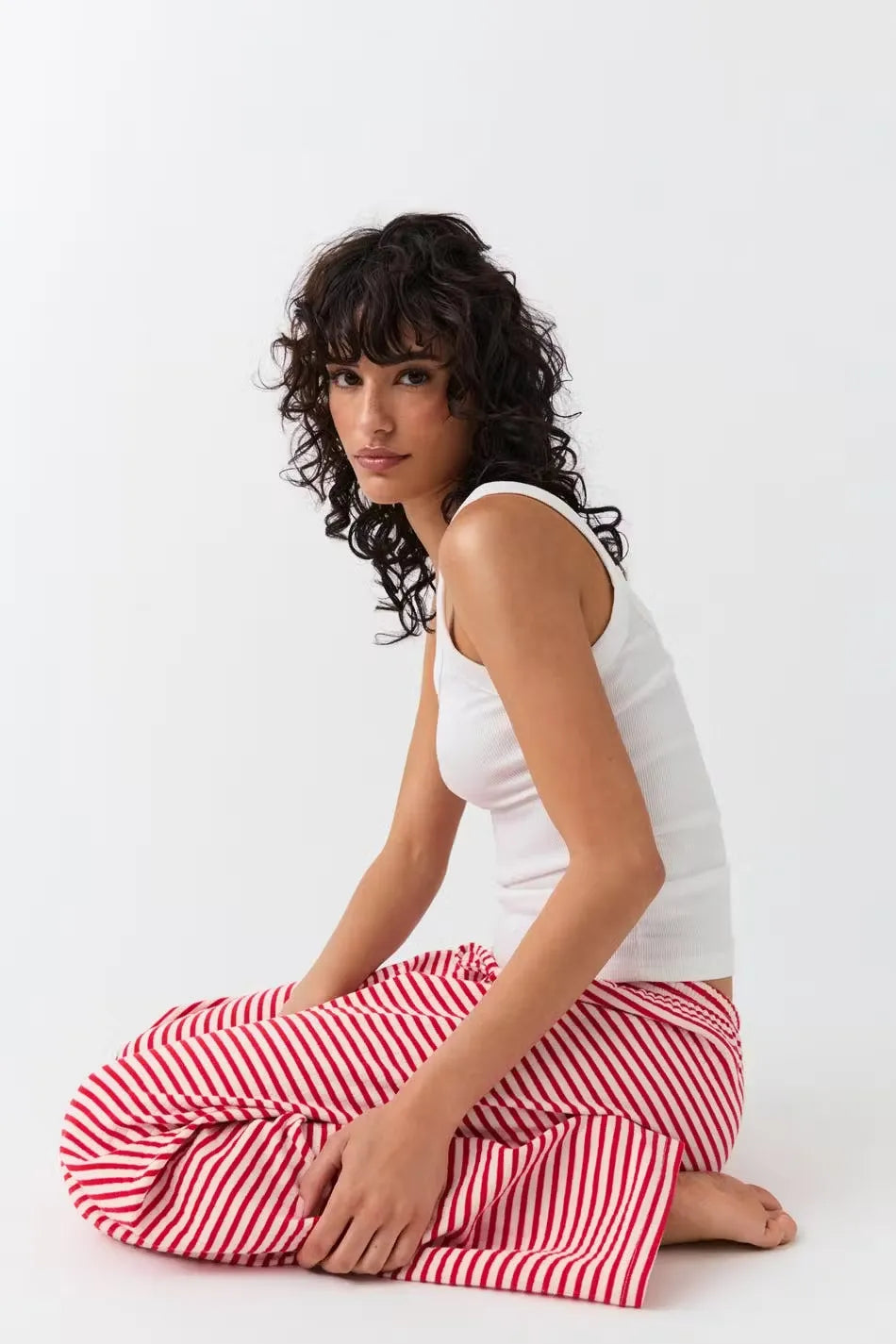 Hannah Striped Soft Pants