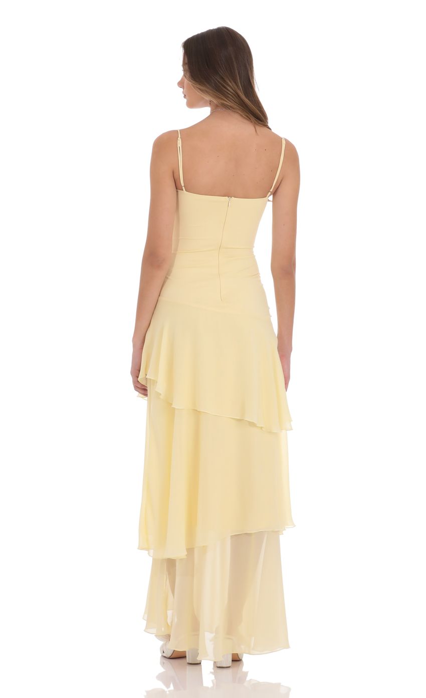 Diana Ruffled Maxi Dress