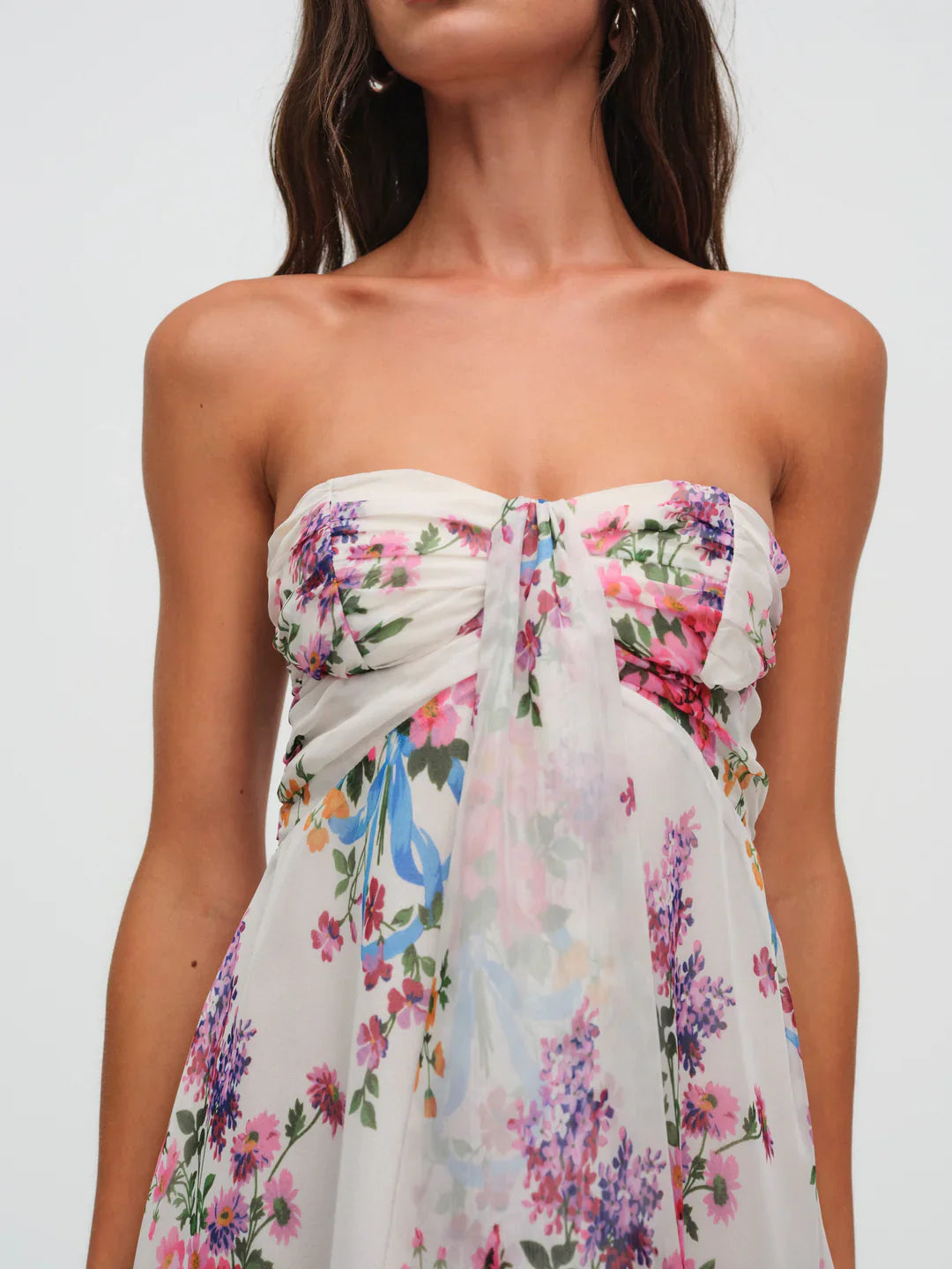 Vibrant Spring Mini Dress - LOUVELLI