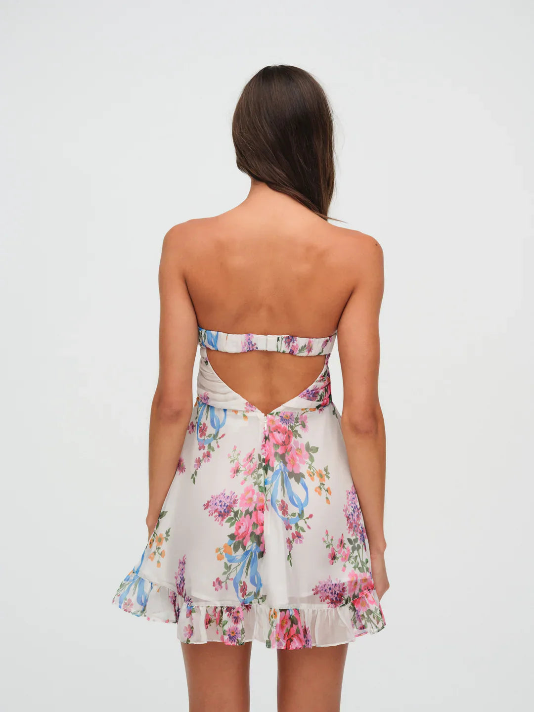 Vibrant Spring Mini Dress - LOUVELLI