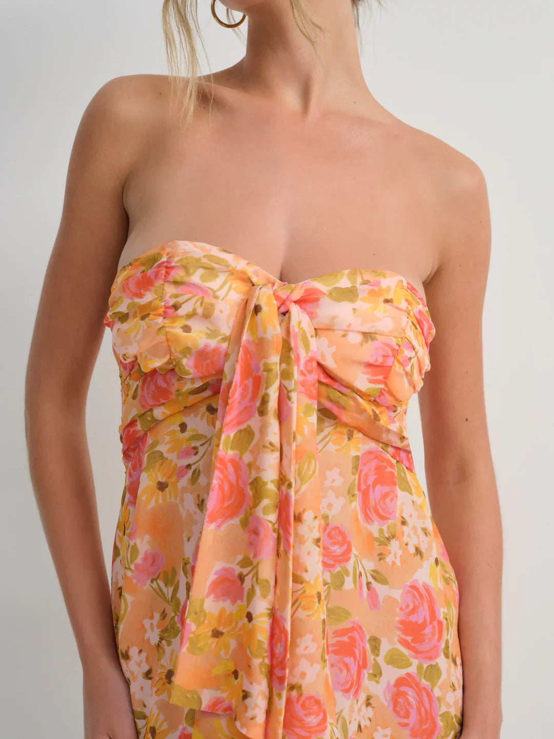 Vibrant Spring Mini Dress - LOUVELLI