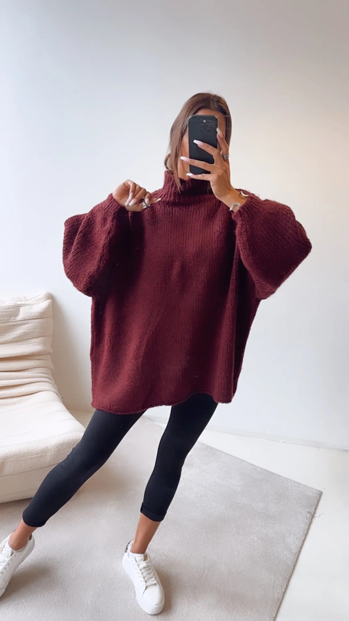 Leyla Oversized Knit Sweater