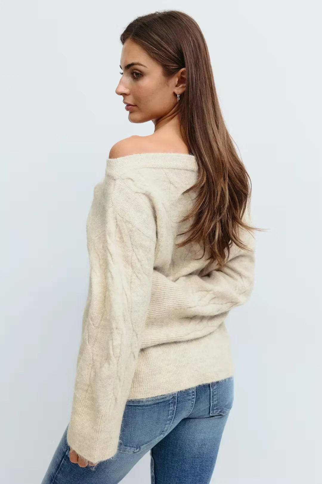 Mari Cable Knitted Sweater