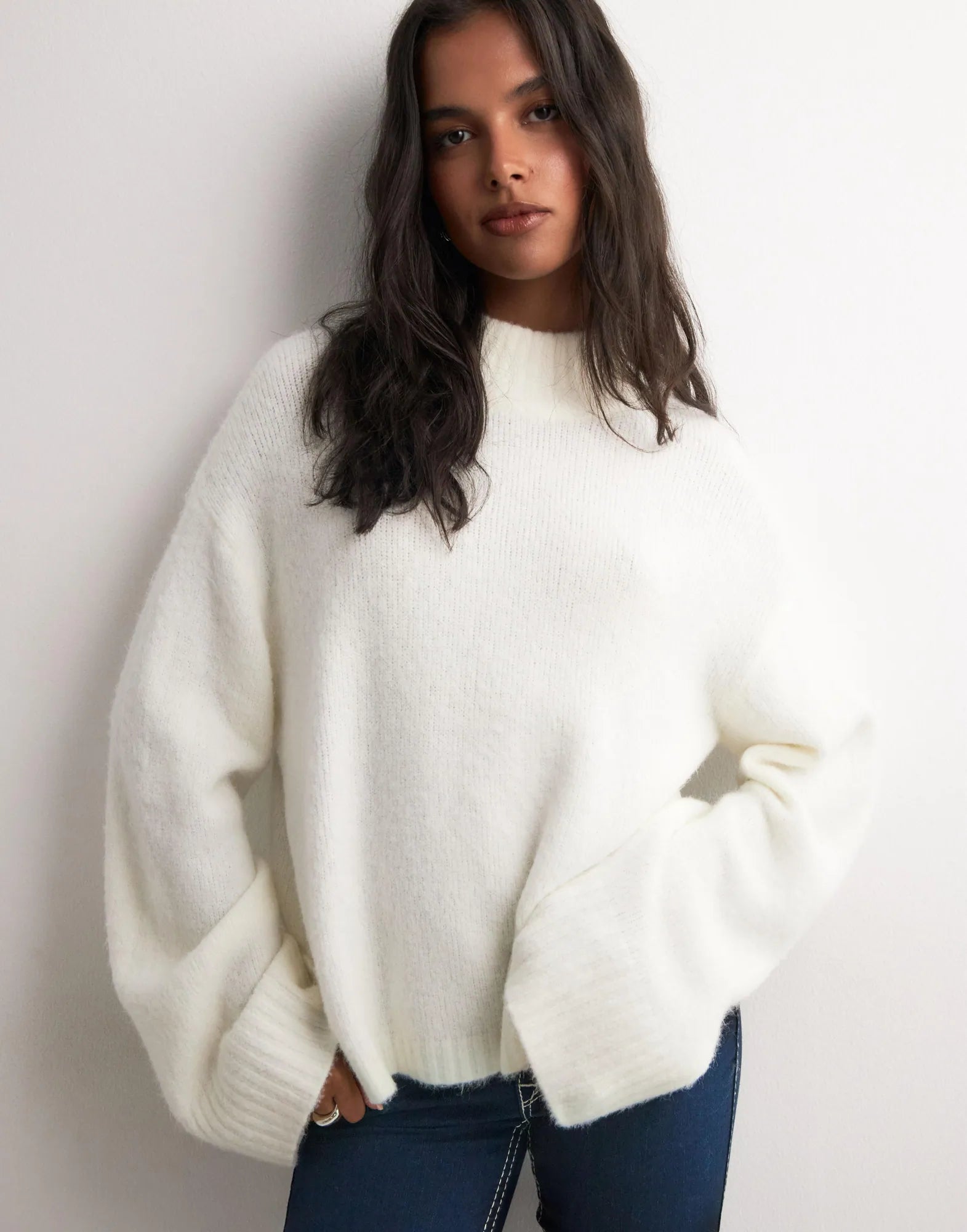 Diana Wide Sleeve Knit Sweater