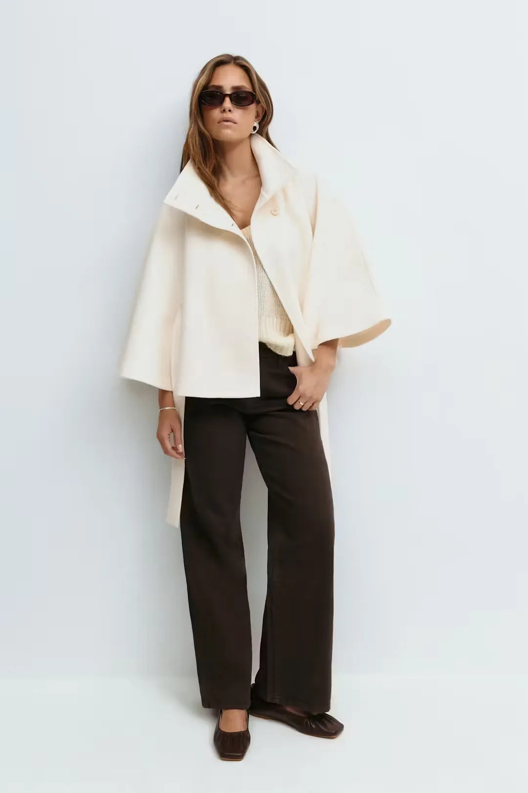Clove Belt Cape Jacket