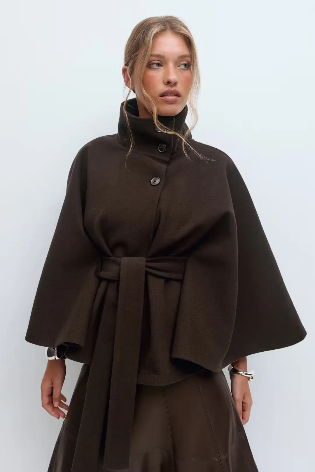 Clove Belt Cape Jacket