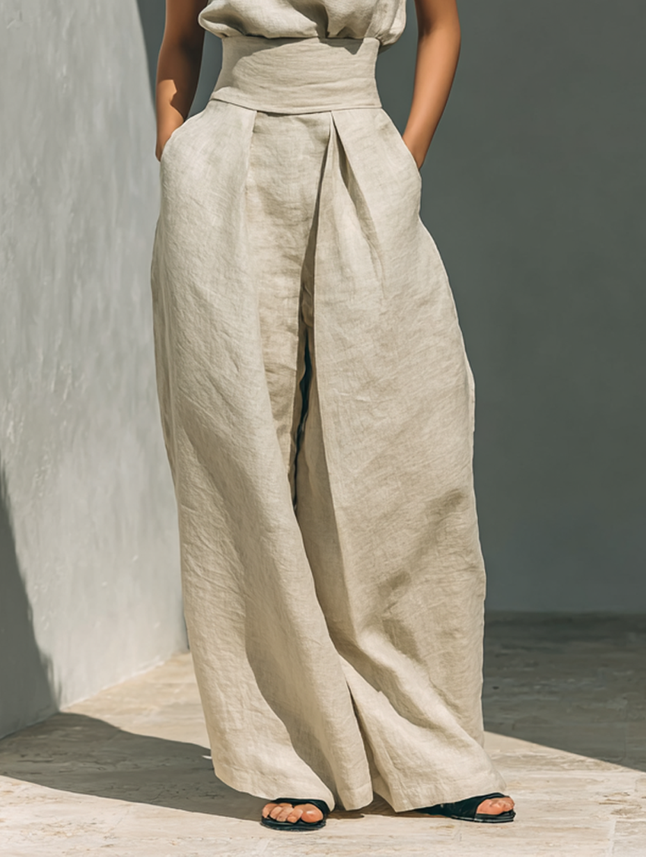 Nancy | Minimalist Linen Set