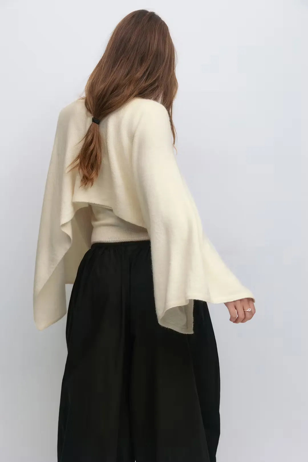 Aimee Knitted Cape Top