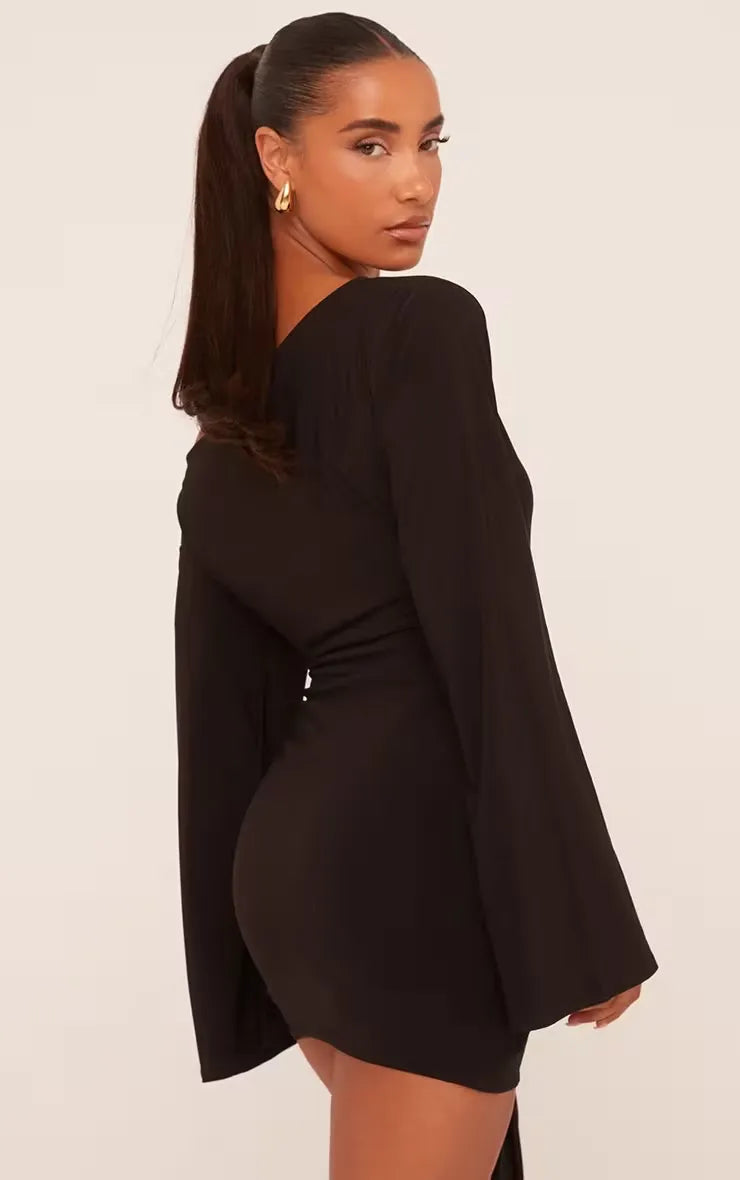 Lexie Flared Sleeve Mini Dress