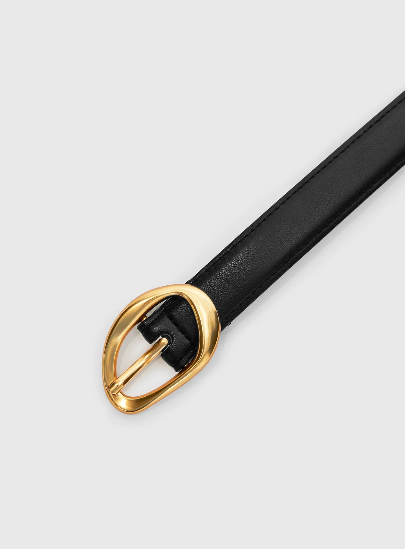Sina Gold Buckle Belt