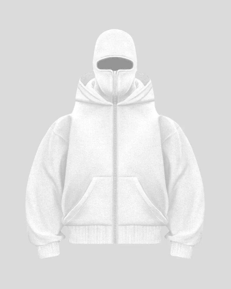 Balaclava Zip hoodie - LOUVELLI