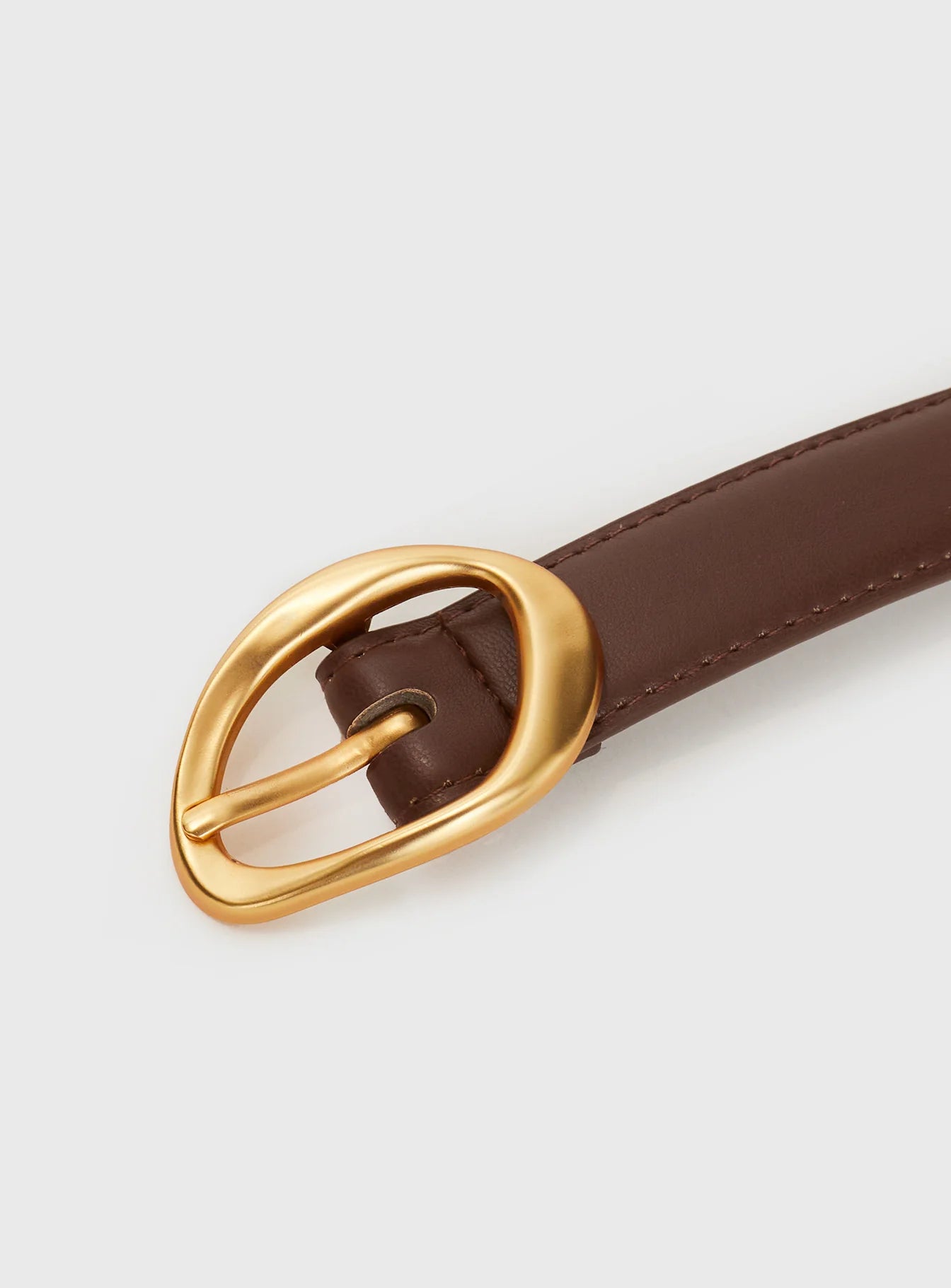 Sina Gold Buckle Belt