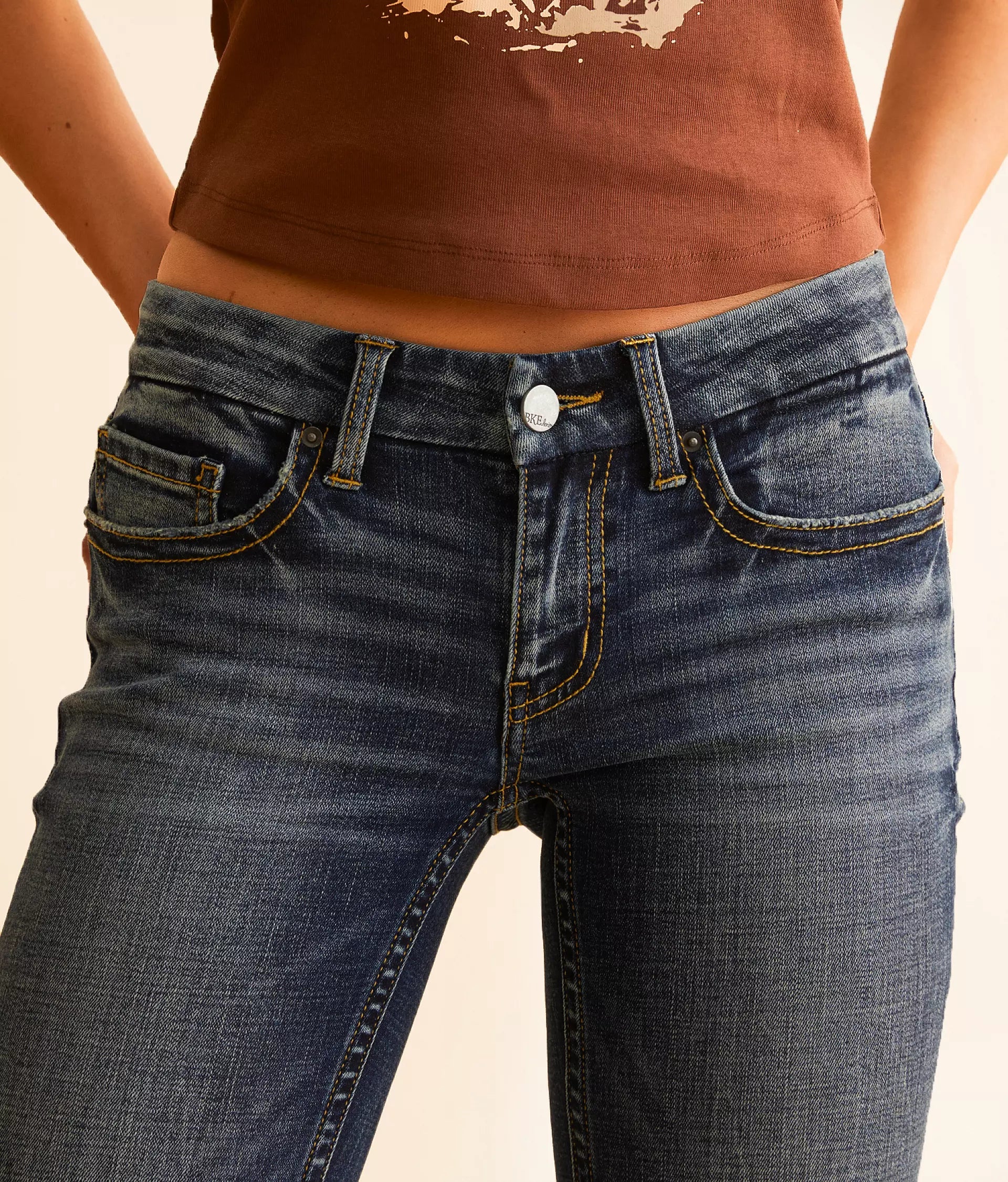 Ellie Low Rise Bootcut Jeans