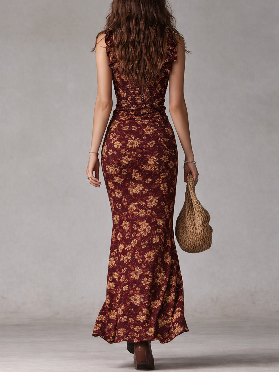 Aurelia Ruffled Maxi Dress