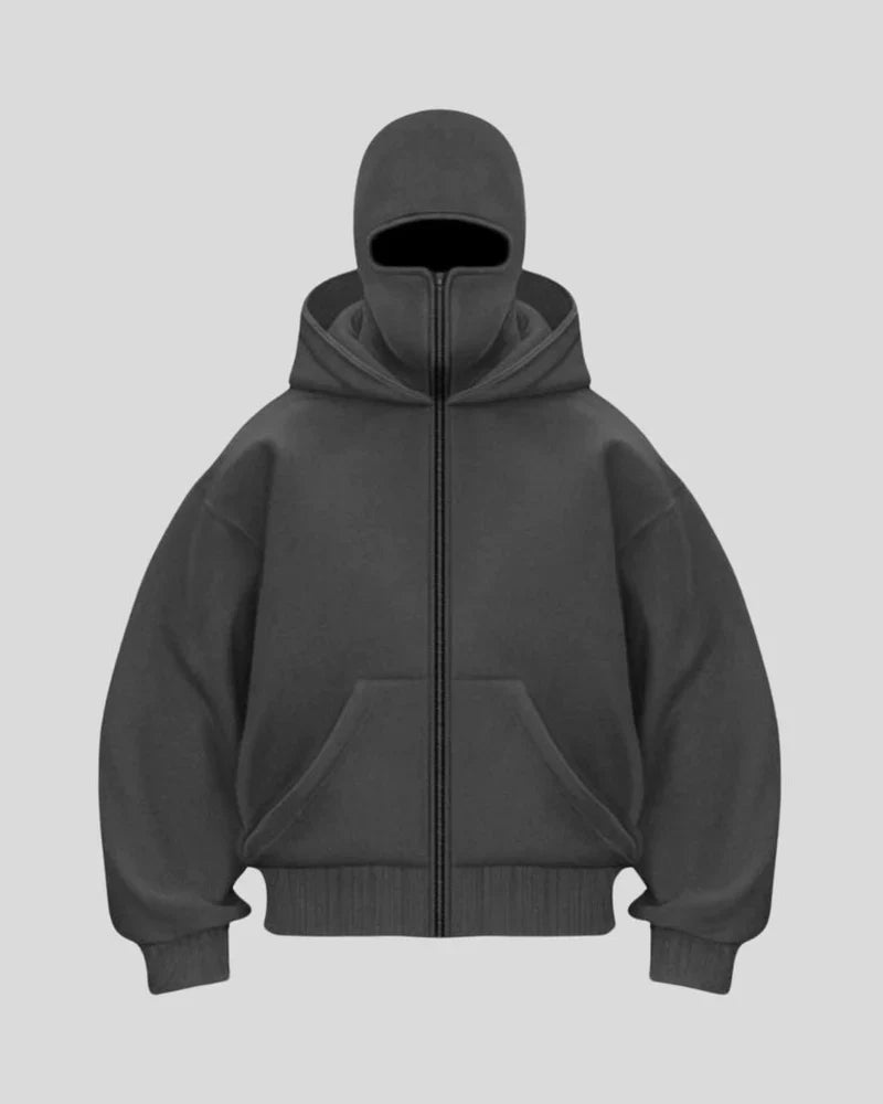 Balaclava Zip hoodie - LOUVELLI