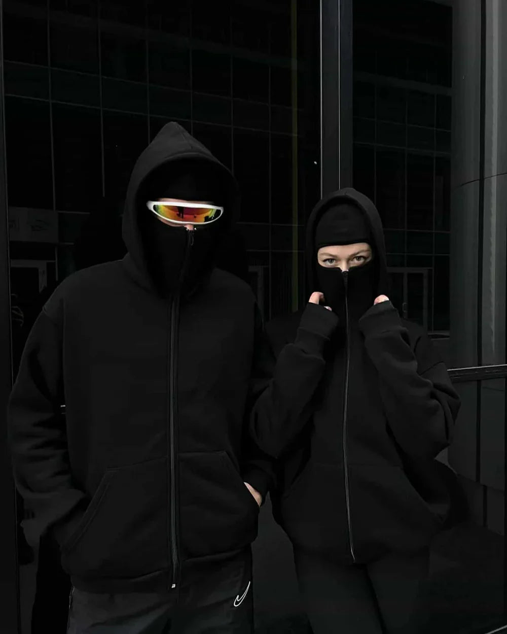 Balaclava Zip hoodie - LOUVELLI