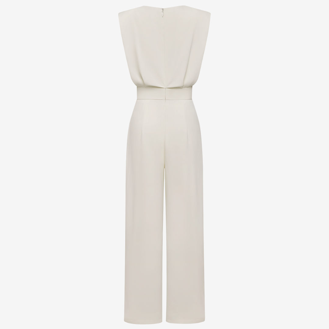 Penelope | Defined Waist Jumpsuit