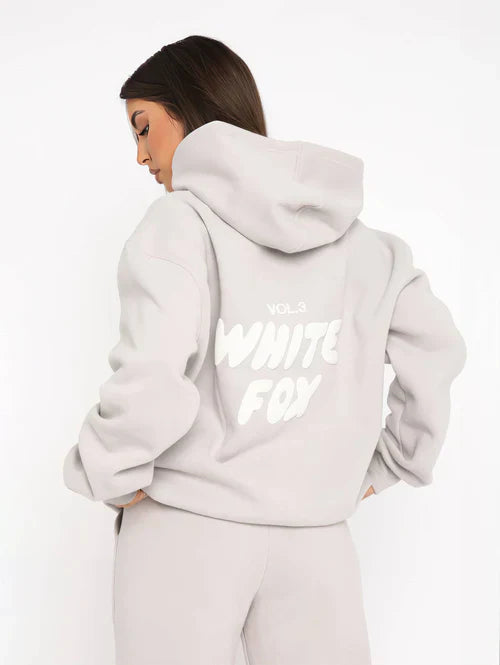 White Fox Hoodie + GRATIS Sweatpants