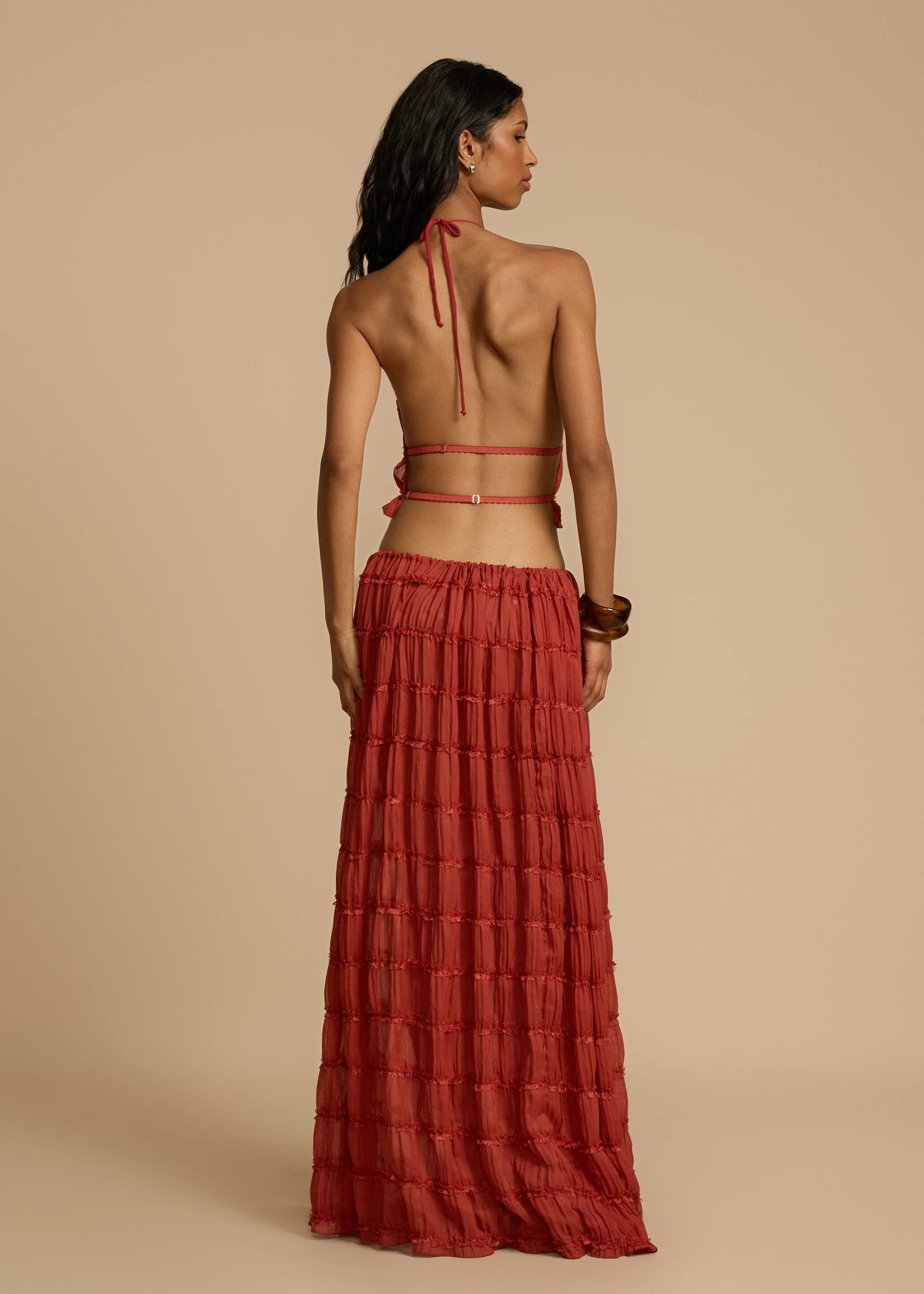 Malena Halter Maxi Dress