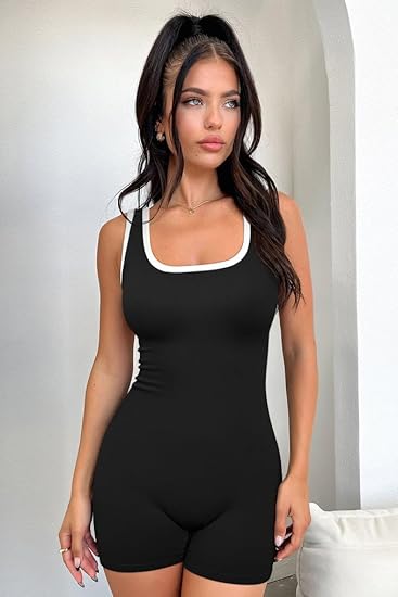 Rachel Active Romper Bodysuit