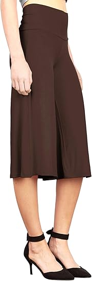 Ava Wide Leg Gaucho Trousers
