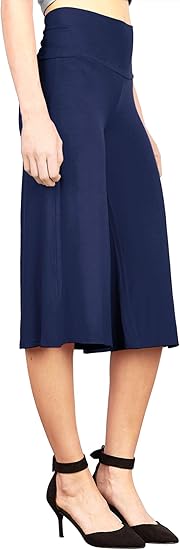 Ava Wide Leg Gaucho Trousers