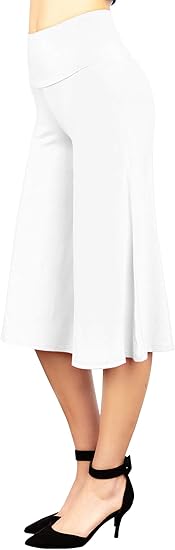 Ava Wide Leg Gaucho Trousers